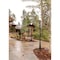 Z-Lite Laurent Outdoor Post Mounted Fixture, 1-Light, 10 In.W x 105.5 In.H, Black/Opal 597PHM-519P-BK - alternate 6